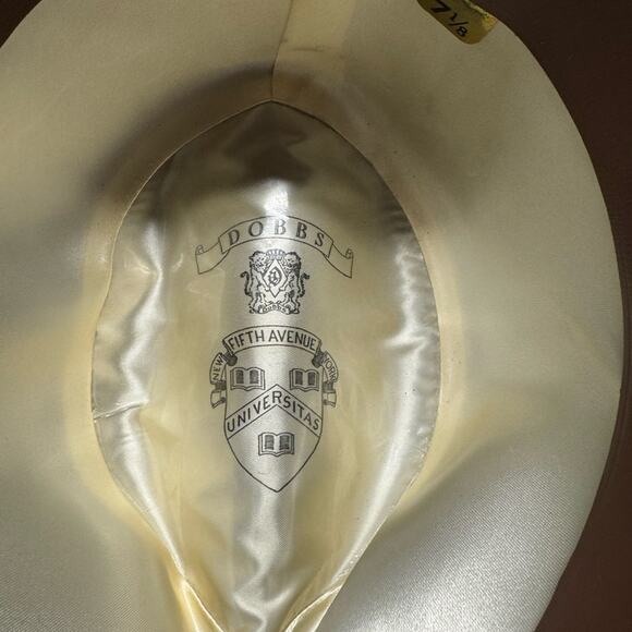 Dobb’s Wool Felt Fedora Hat- Like New Condition - Picture 4 of 10